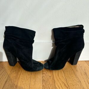 K Cavallari Chinese Laundry Black Suede Women's Boots